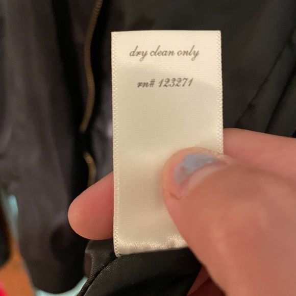 Francesca’s Blue Rain Sleek Black Jacked - Picture 9 of 9